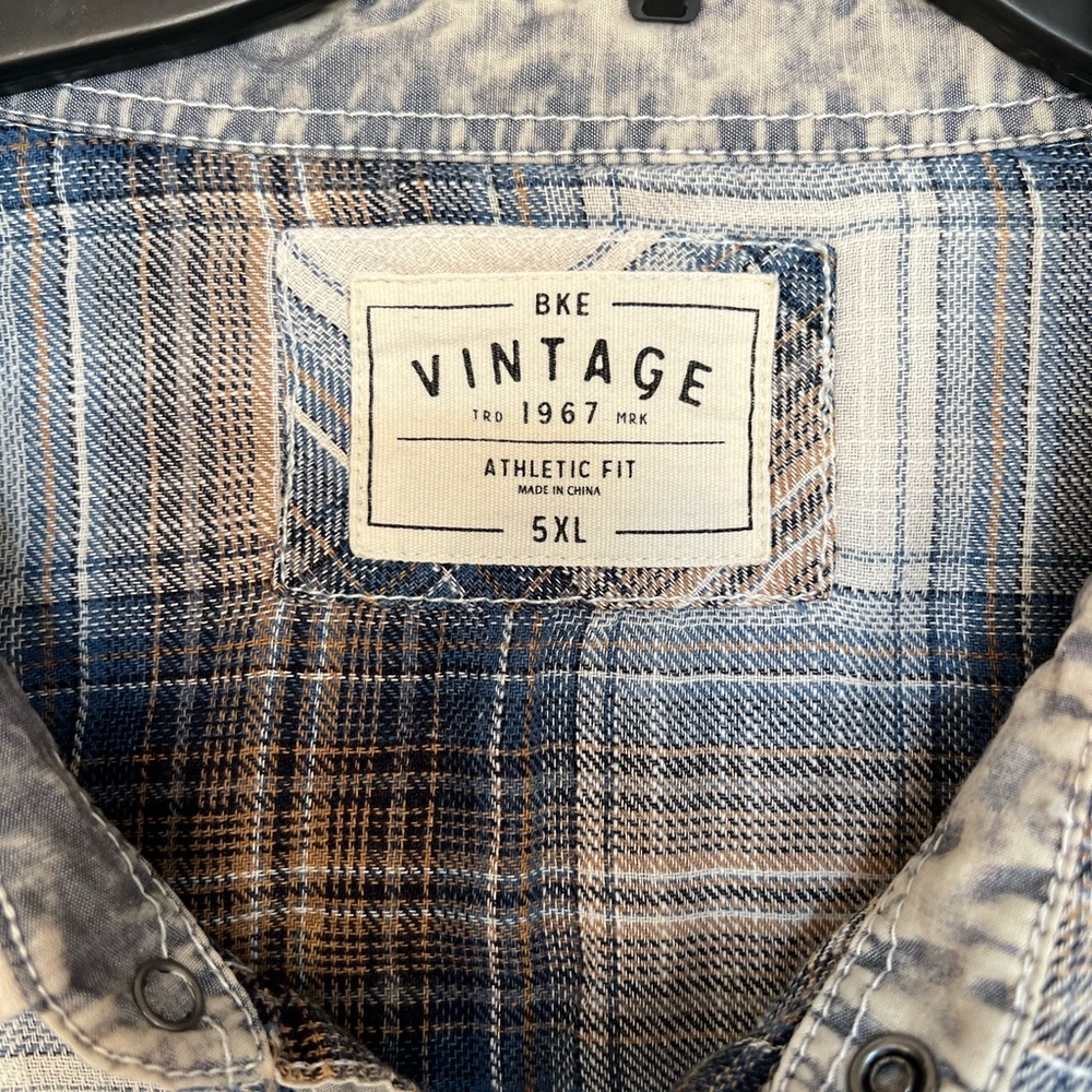 Men’s BKE Pearl Snap Button Down